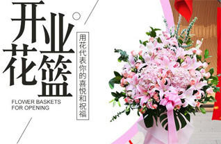 广西南宁西乡塘区北湖街道衡阳东社区花篮配送